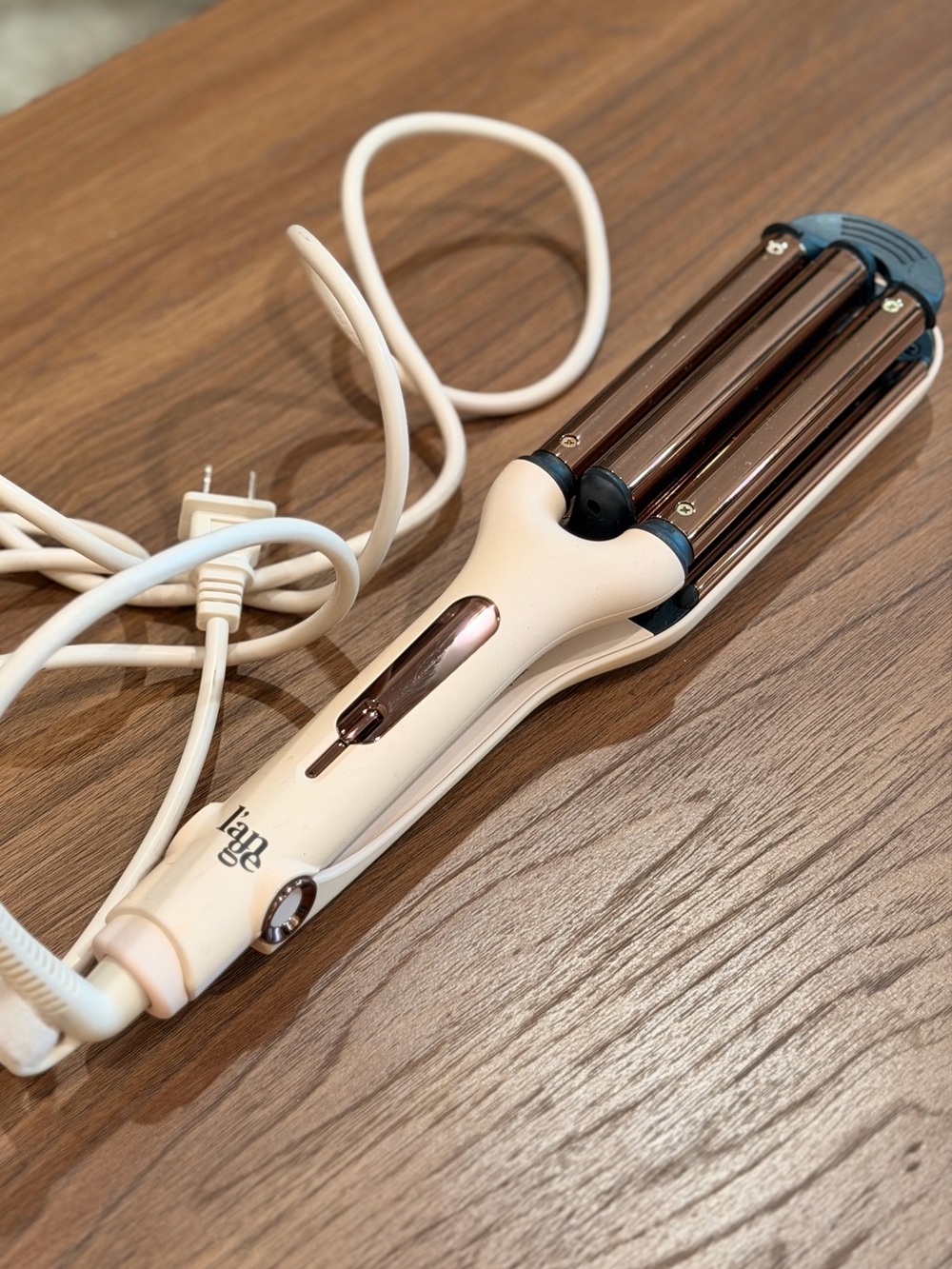 L'ange Hair Versawaver Pink Hair Iron Crimper